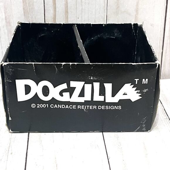 Dogzilla Salt & Pepper Shaker Set Blue Dog & Dalmatian - Picture 12 of 13